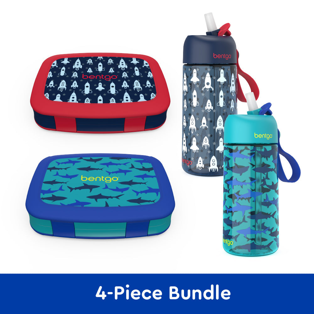 bentgo-kids-prints-lunch-boxes-and-water-bottles-r0 bentgo-lunch-box-bottle-bundle-rocket-shark-1.jpg